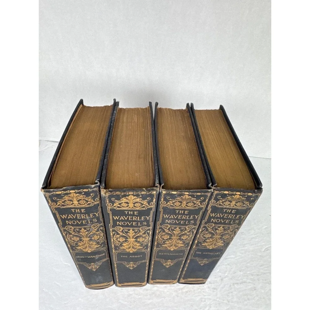 Walter Scott Waverley Novels 1899 Limited Edition 239/250 John Lovell Lot 4